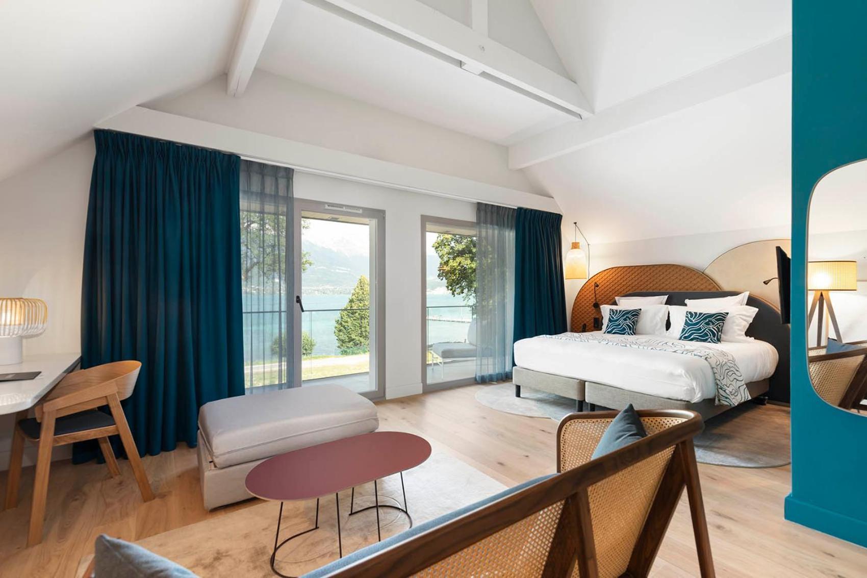 Black Bass Hotel Sévrier エクステリア 写真